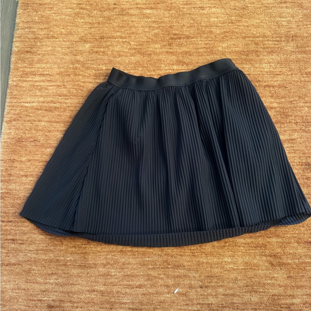 All in Motion Black Pleated Skort
